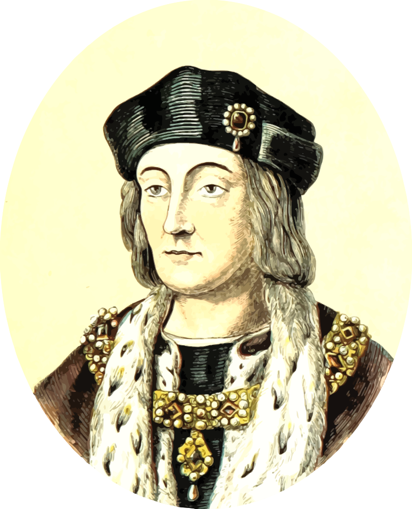 OnlineLabels Clip Art - King Henry VII